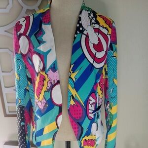 Colorful Pop Art Women's Jacket